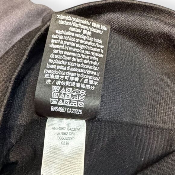 PINK VICTORIA’S SECRET Women’s Black to Gray Ombre Lace-Up Cool & Comfy Legging - Picture 4 of 6